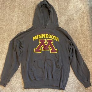 University of Minnesota hooded sweatshirt